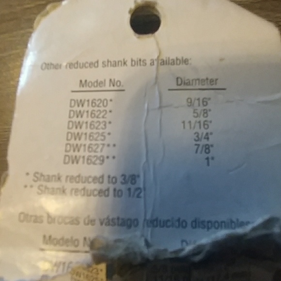 Brand new dewalt 7/8x6 drill bit - Picture 6 of 8